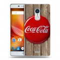 Дизайнерский пластиковый чехол для ZTE Blade X9 Coca-cola