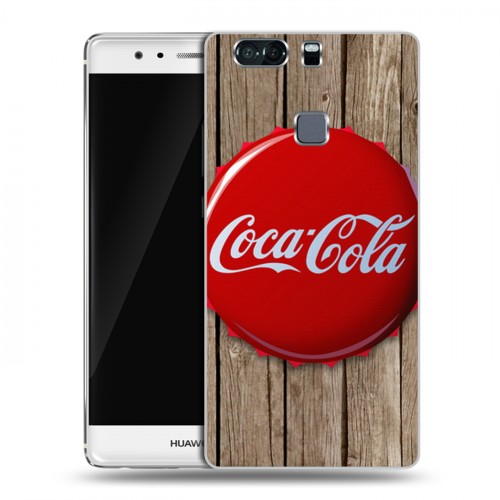 Дизайнерский пластиковый чехол для Huawei P9 Plus Coca-cola
