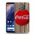 Дизайнерский силиконовый чехол для Nokia 9 PureView Coca-cola