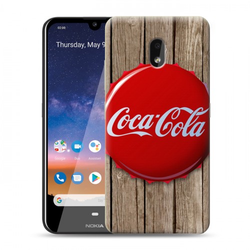 Дизайнерский силиконовый чехол для Nokia 2.2 Coca-cola