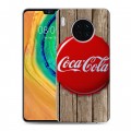 Дизайнерский пластиковый чехол для Huawei Mate 30 Coca-cola