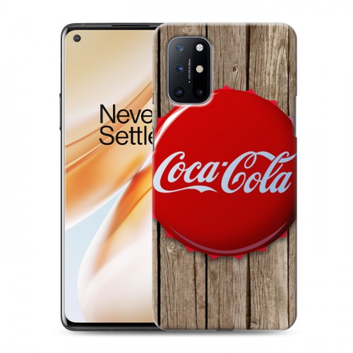 Дизайнерский пластиковый чехол для OnePlus 8T Coca-cola