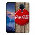 Дизайнерский силиконовый чехол для Nokia 5.4 Coca-cola