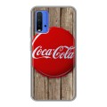 Дизайнерский силиконовый чехол для Xiaomi RedMi 9T Coca-cola