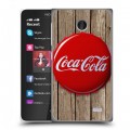 Дизайнерский пластиковый чехол для Nokia X Coca-cola