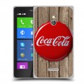 Дизайнерский силиконовый чехол для Nokia XL Coca-cola