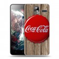 Дизайнерский силиконовый чехол для Lenovo S580 Ideaphone Coca-cola