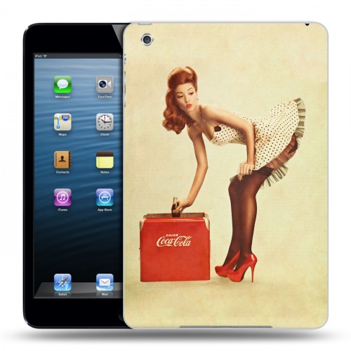 Дизайнерский пластиковый чехол для Ipad Mini Coca-cola