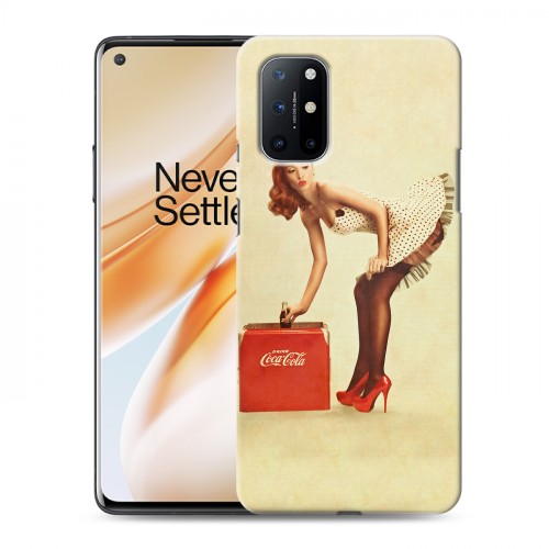 Дизайнерский пластиковый чехол для OnePlus 8T Coca-cola