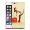 Дизайнерский силиконовый чехол для Iphone 6 Plus/6s Plus Coca-cola