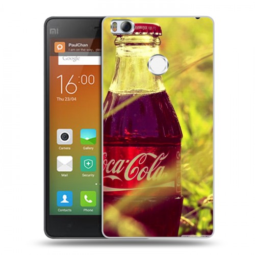 Дизайнерский пластиковый чехол для Xiaomi Mi4S Coca-cola