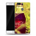 Дизайнерский пластиковый чехол для Huawei P9 Plus Coca-cola