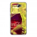 Дизайнерский пластиковый чехол для Huawei Y5 II Coca-cola
