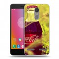 Дизайнерский силиконовый чехол для Lenovo K6 Coca-cola