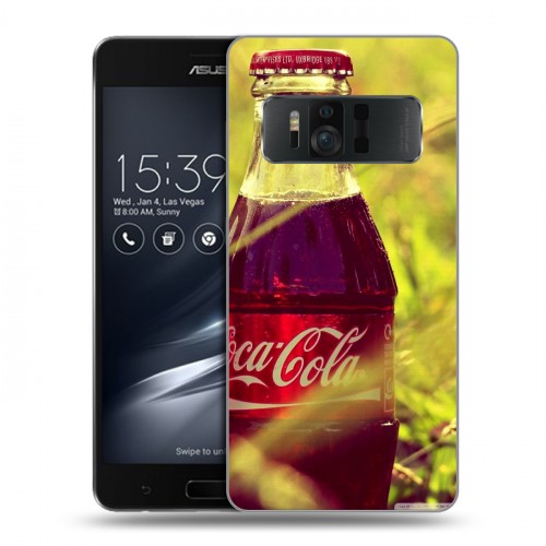 Дизайнерский силиконовый чехол для ASUS ZenFone AR Coca-cola