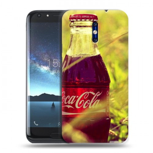 Дизайнерский силиконовый чехол для Doogee BL5000 Coca-cola