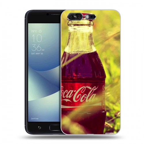 Дизайнерский пластиковый чехол для ASUS ZenFone 4 Pro Coca-cola