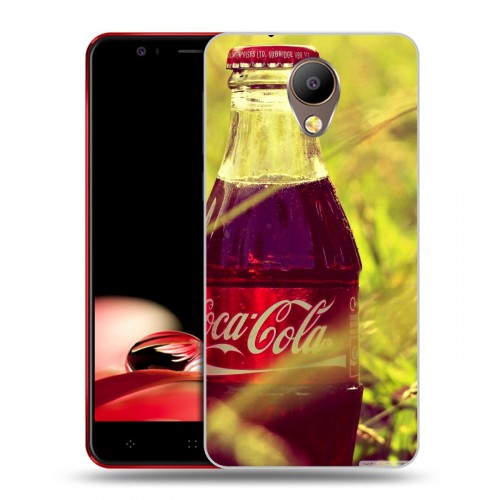 Дизайнерский пластиковый чехол для Elephone P8 Coca-cola