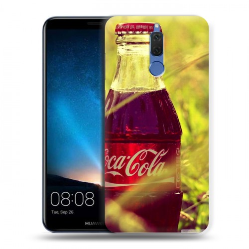Дизайнерский силиконовый чехол для Huawei Nova 2i Coca-cola