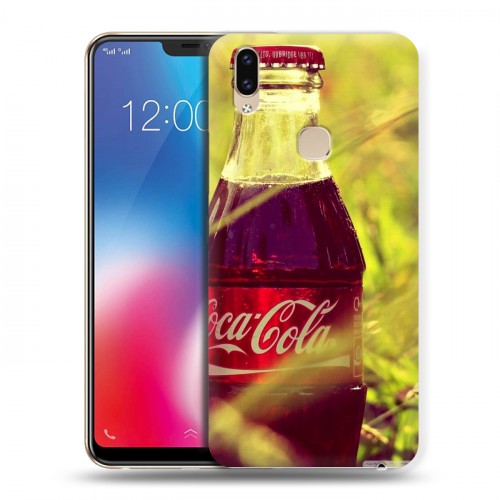 Дизайнерский пластиковый чехол для Vivo V9 Coca-cola