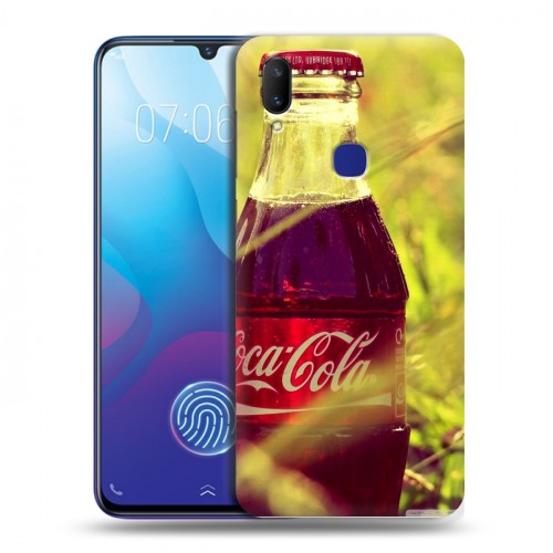 Дизайнерский пластиковый чехол для Vivo V11i Coca-cola