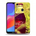 Дизайнерский пластиковый чехол для Huawei Honor 8A Coca-cola