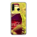 Дизайнерский силиконовый чехол для Huawei P30 Lite Coca-cola