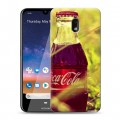 Дизайнерский силиконовый чехол для Nokia 2.2 Coca-cola