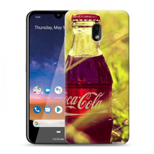 Дизайнерский силиконовый чехол для Nokia 2.2 Coca-cola