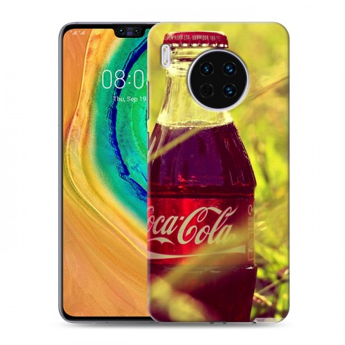 Дизайнерский пластиковый чехол для Huawei Mate 30 Coca-cola