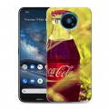 Дизайнерский силиконовый чехол для Nokia 8.3 Coca-cola