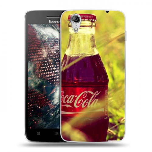 Дизайнерский пластиковый чехол для Lenovo Vibe X Coca-cola