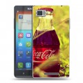 Дизайнерский пластиковый чехол для Lenovo Vibe Z Coca-cola