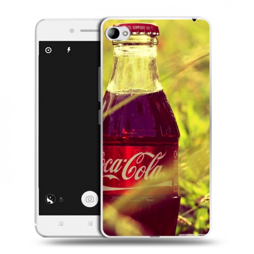 Дизайнерский пластиковый чехол для Lenovo S90 Coca-cola