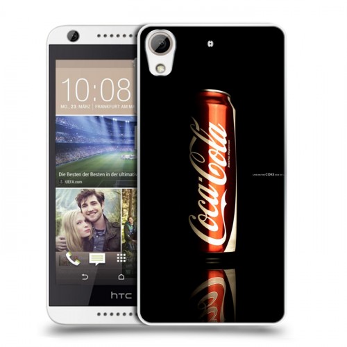 Дизайнерский пластиковый чехол для HTC Desire 626 Coca-cola