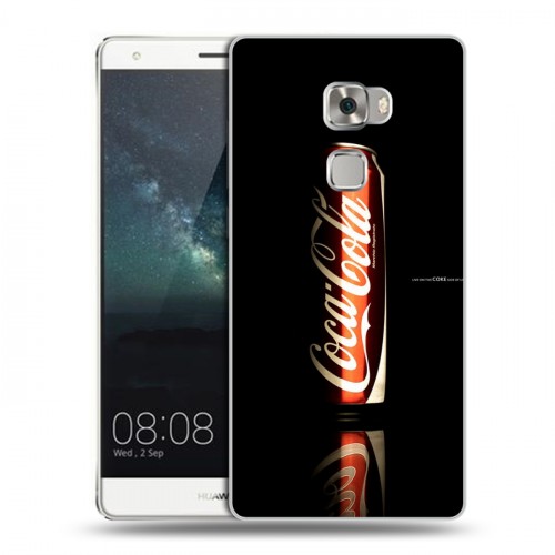 Дизайнерский пластиковый чехол для Huawei Mate S Coca-cola