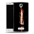 Дизайнерский пластиковый чехол для Lenovo A2010 Coca-cola