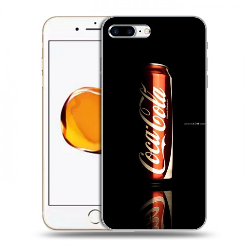 Дизайнерский пластиковый чехол для Iphone 7 Plus / 8 Plus Coca-cola