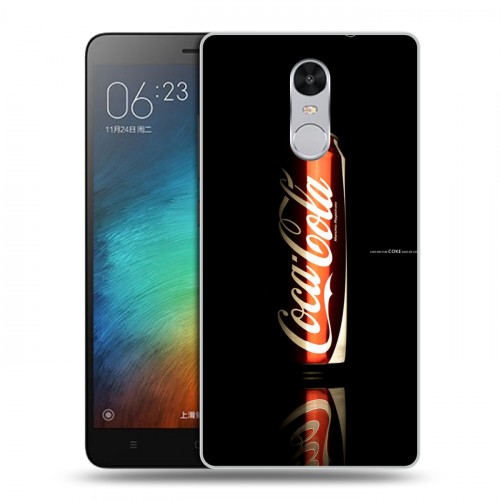 Дизайнерский силиконовый чехол для Xiaomi RedMi Pro Coca-cola