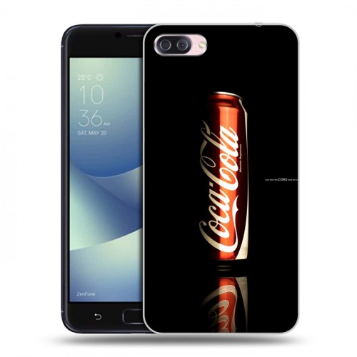 Дизайнерский пластиковый чехол для Asus ZenFone 4 Max Coca-cola