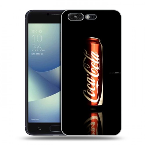 Дизайнерский силиконовый чехол для ASUS ZenFone 4 Pro Coca-cola