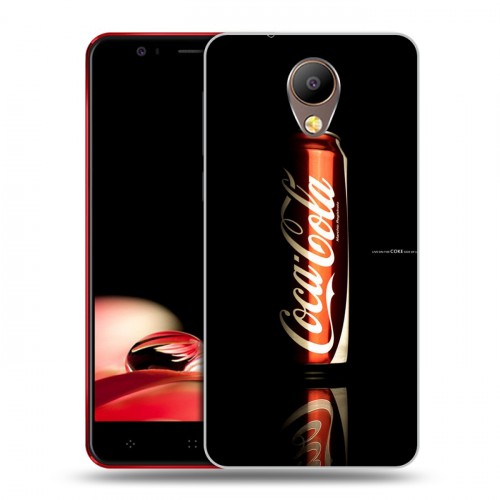 Дизайнерский пластиковый чехол для Elephone P8 Coca-cola