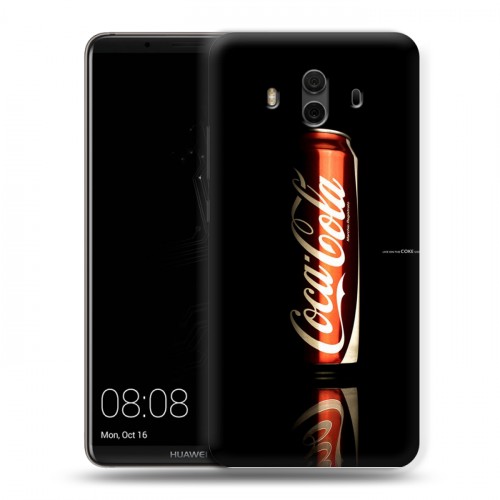 Дизайнерский пластиковый чехол для Huawei Mate 10 Coca-cola