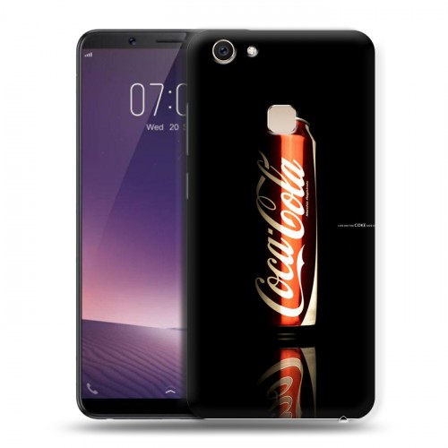 Дизайнерский пластиковый чехол для Vivo V7 Plus Coca-cola