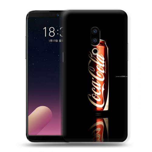 Дизайнерский пластиковый чехол для Meizu 15 Plus Coca-cola