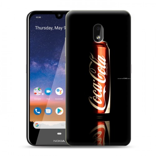 Дизайнерский силиконовый чехол для Nokia 2.2 Coca-cola