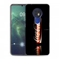 Дизайнерский силиконовый чехол для Nokia 6.2 Coca-cola