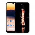 Дизайнерский пластиковый чехол для Nokia 2.3 Coca-cola