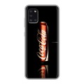 Дизайнерский силиконовый чехол для Samsung Galaxy A31 Coca-cola