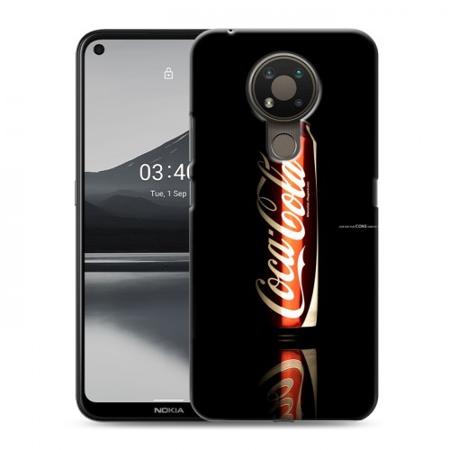 Дизайнерский силиконовый чехол для Nokia 3.4 Coca-cola